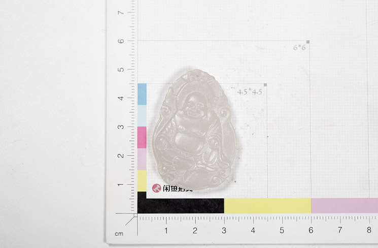 老山玉器 和田玉白玉 佛 精美玉牌