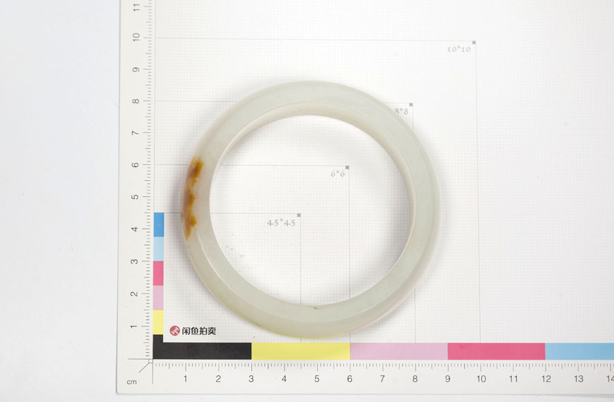 老山玉器 新疆和田玉和田玉籽料手鐲60mm